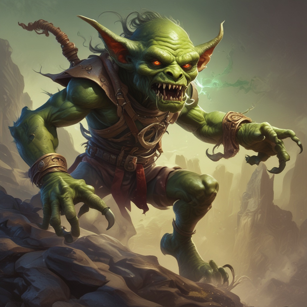 Image of summoned creature Earth Goblin